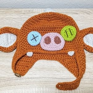Zelda Bokoblin Crochet Hat